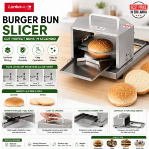 Manual Burger Bun Slicer Machine
