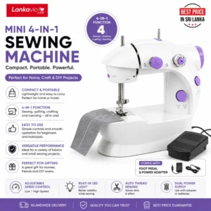 4 in 1 Mini Sewing Machine